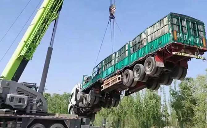 文昌道路脱困救援案例